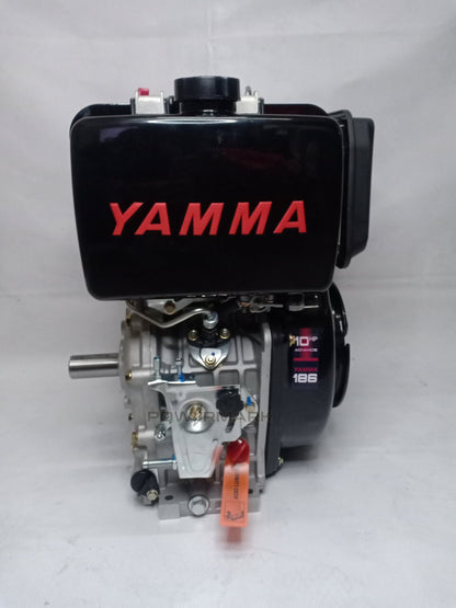 YAMMA Air Cooled Diesel Engine 10 HP (low-speed/reduction) 1800 rpm with Pulley