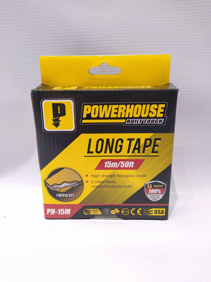 POWERHOUSE PH-15M Long Measuring Tape 15m/50ft