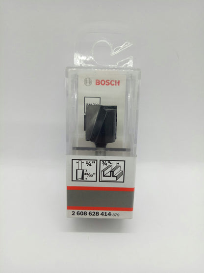 BOSCH 2608628414 Straight Router Bit for Wood 1/4"