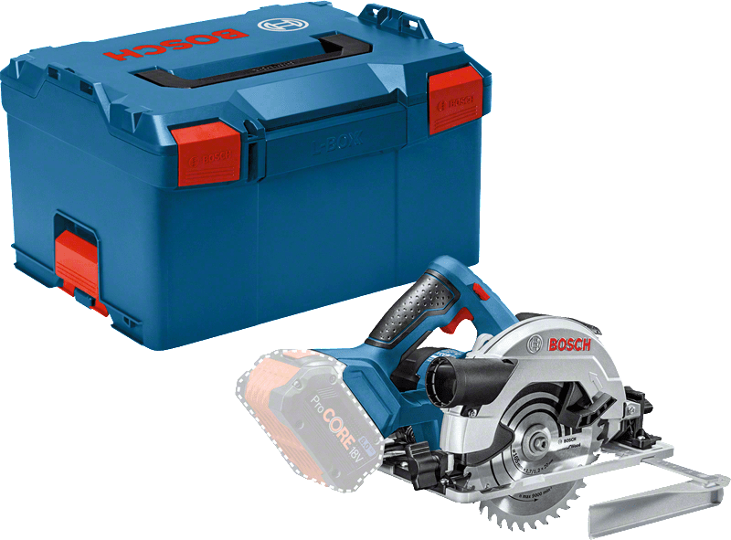 BOSCH GKS 18V-57 G Cordless Circular Saw with Batteries and Charger