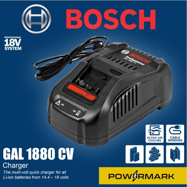 BOSCH GAL 1880 CV Charger (18 V Quick Charger)