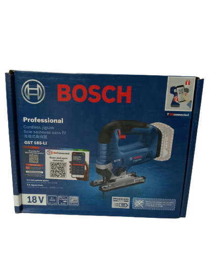 BOSCH GST 185-LI BRUSHLESS Professional Cordless Jig Saw 18V (BARE TOOL)