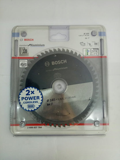 BOSCH 2608837764 Circular Saw Blade Standard for Aluminum 165mm 54T