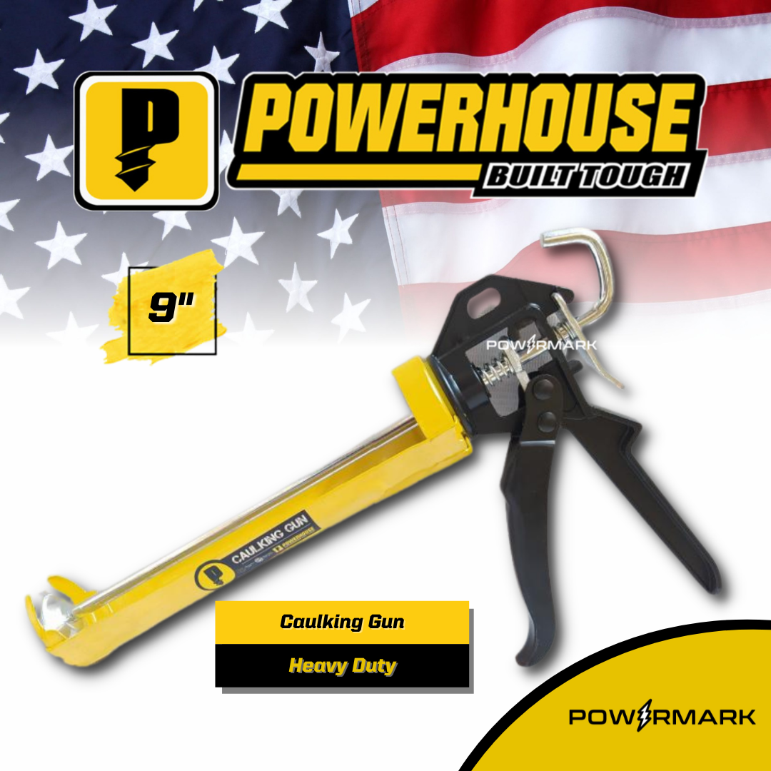 POWERHOUSE Caulking Gun 9"