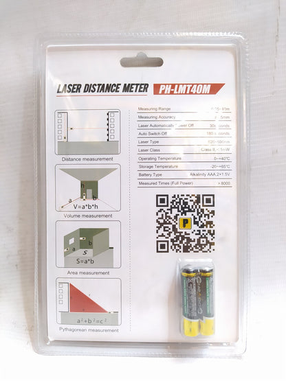 POWERHOUSE PH-LMT40M Laser Distance Meter