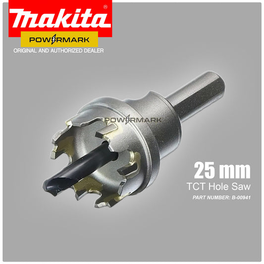 MAKITA B-00941 (25mm ") TCT Hole Saw for Metal, Aluminum and PVC