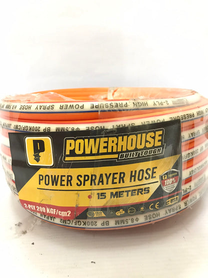 POWERHOUSE 2-PLY 200 KGF/CM2 Power Sprayer Hose 15 Meters