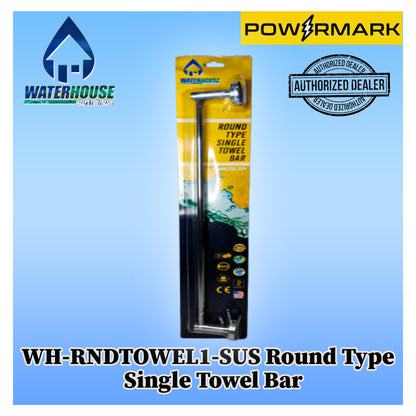 WATERHOUSE WH-RNDTOWEL1-SUS Round Type Single Towel Bar