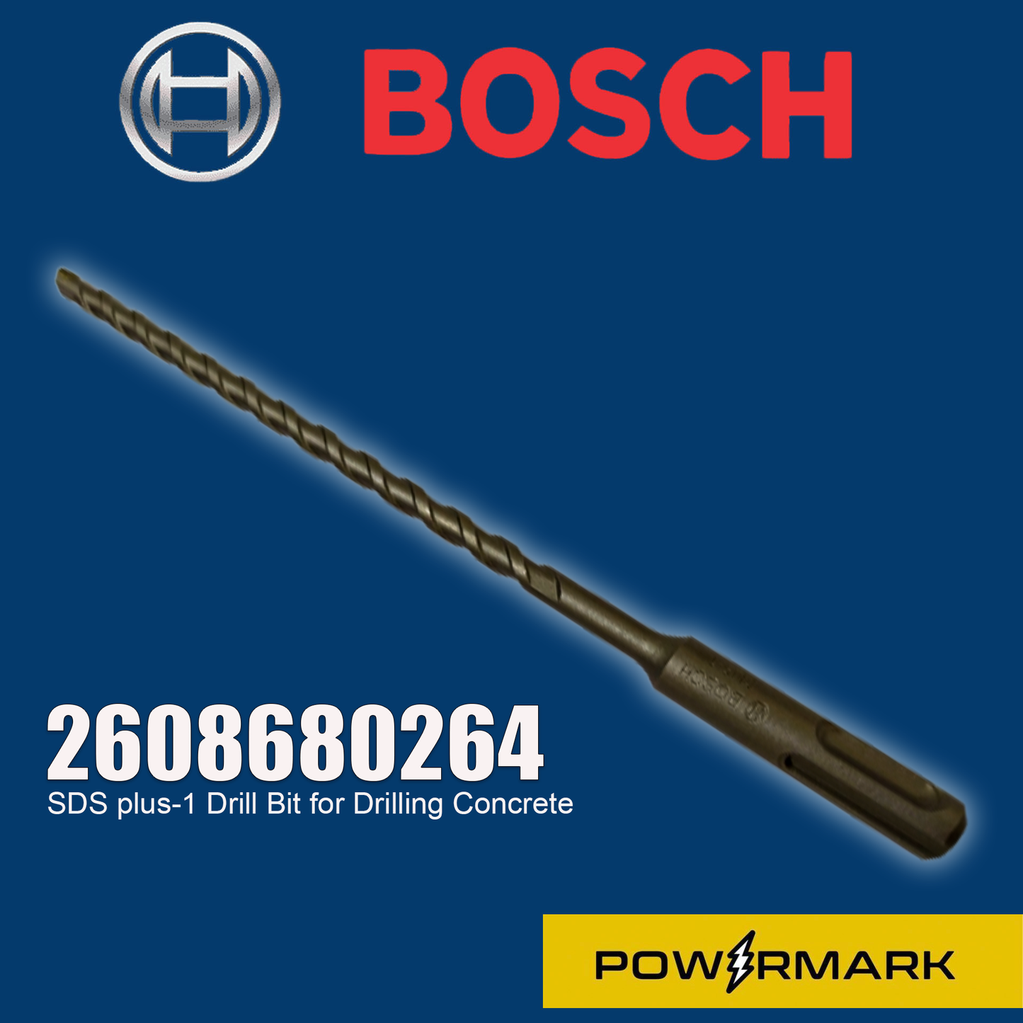 BOSCH 2608680264 SDS plus-1 Drill Bit for Drilling Concrete