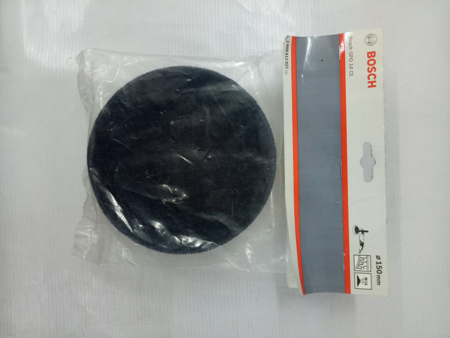 BOSCH 2608612027 Rubber Backing Pad 150mm for GPO 14 CE Polisher