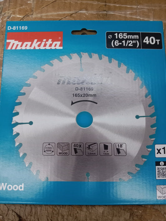 MAKITA D-81169 Circular Saw Blade for Wood 40T (new model)
