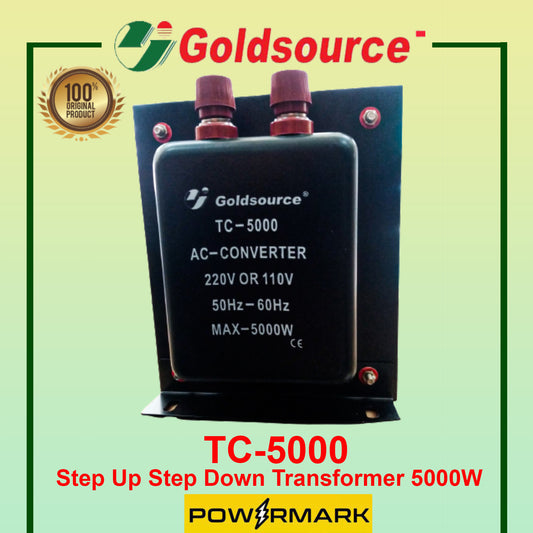 GOLDSOURCE TC-5000 Step Up Step Down Transformer 5000W