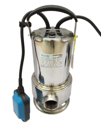 ZACCHI ZPS-751F Submersible Pump for Dirty Water 1 HP