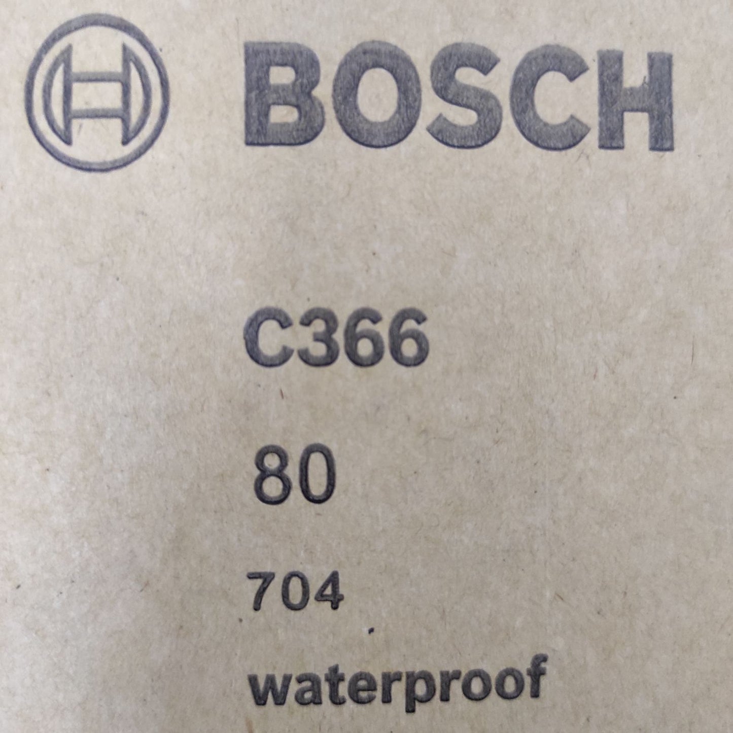 BOSCH 2608621310 Grit 80 Sanding Paper (10pcs)