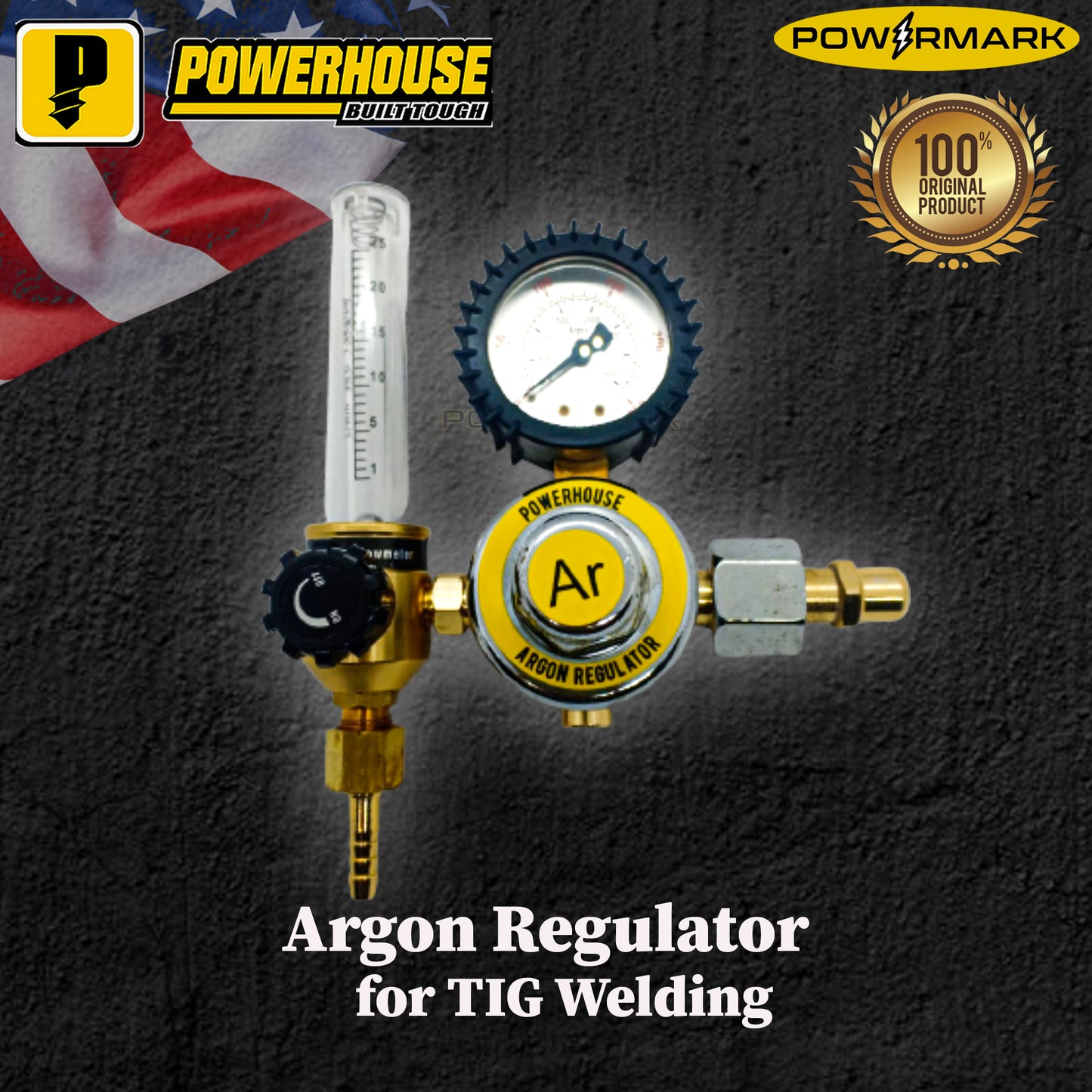 POWERHOUSE Argon Regulator for TIG Welding