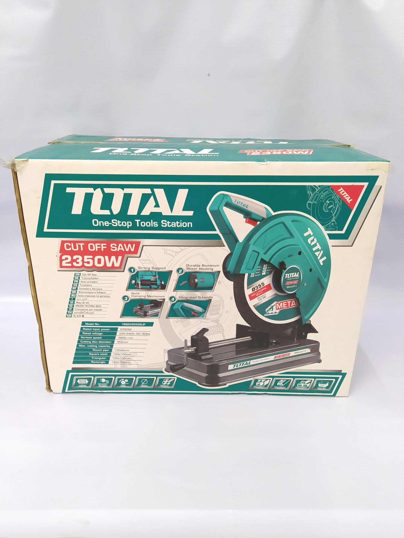 TOTAL TS92035526UP Cut Off Saw 2350W