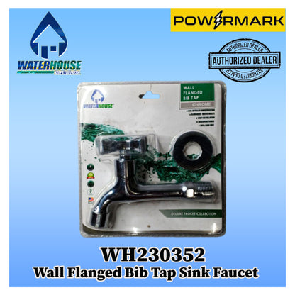 WATERHOUSE WH230352 Wall Flanged Bib Tap Sink Faucet