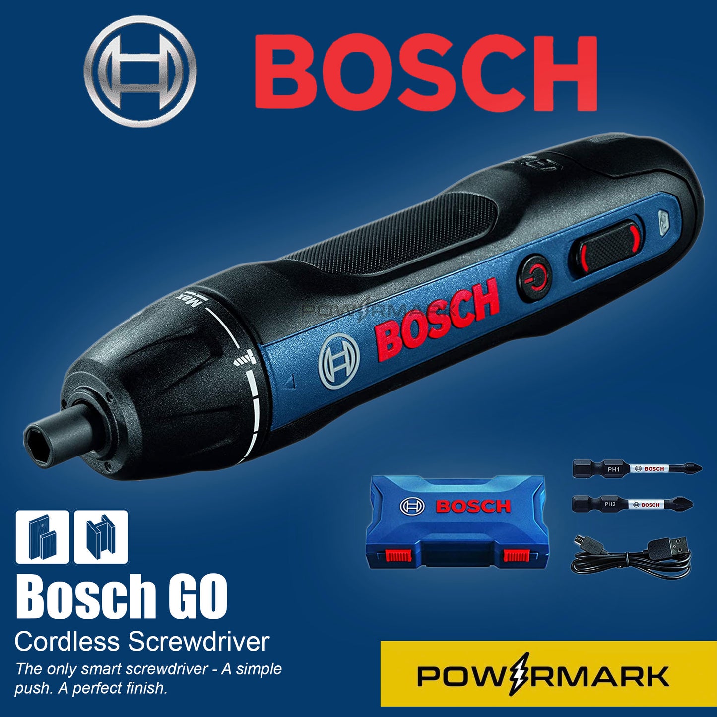 BOSCH GO Gen 2 Cordless Screwdriver (Solo Tool)