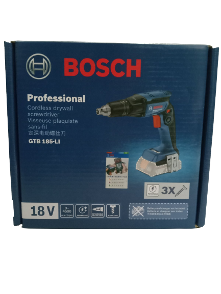 BOSCH GTB 185-LI Brushless Cordless Drywall Screwdriver (BARETOOL)