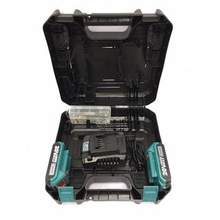 TOTAL TIDLI20031 Lithium-Ion Impact Drill with Tool Set