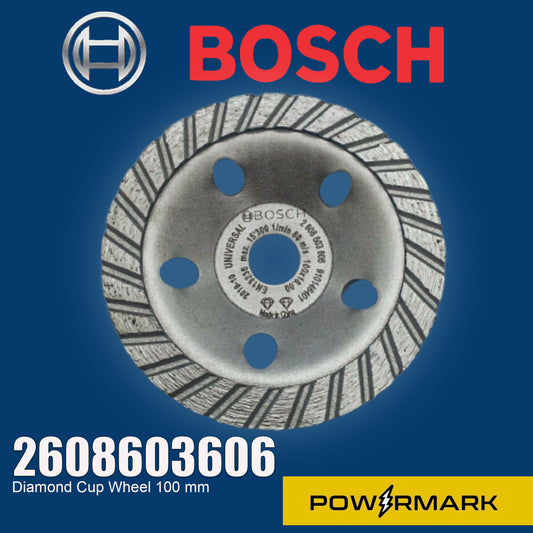 BOSCH 2608603606 Diamond Cup Wheel 100 mm