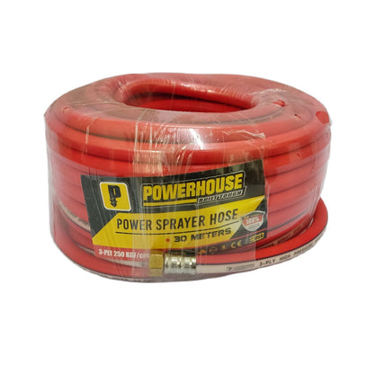 POWERHOUSE 3-PLY 250 KGF/CM2 Power Sprayer Hose 30 Meters