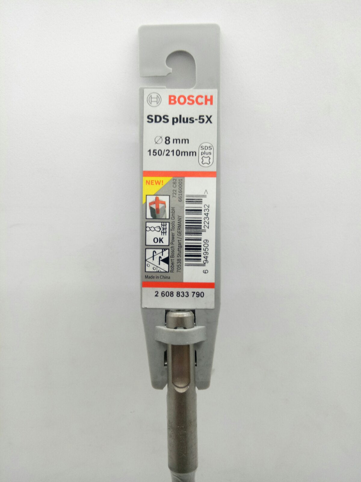 BOSCH 2608833790 SDS plus-5X Drill Bit 8mm