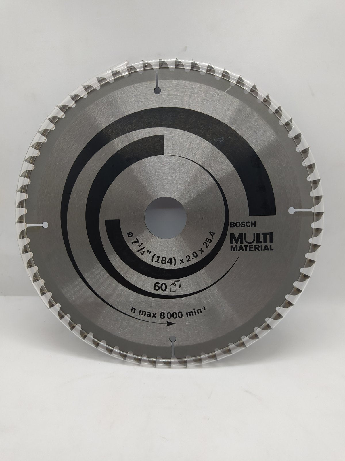 BOSCH 2608642194 Circular Saw Blade Multi Material 7 1/4" 60T