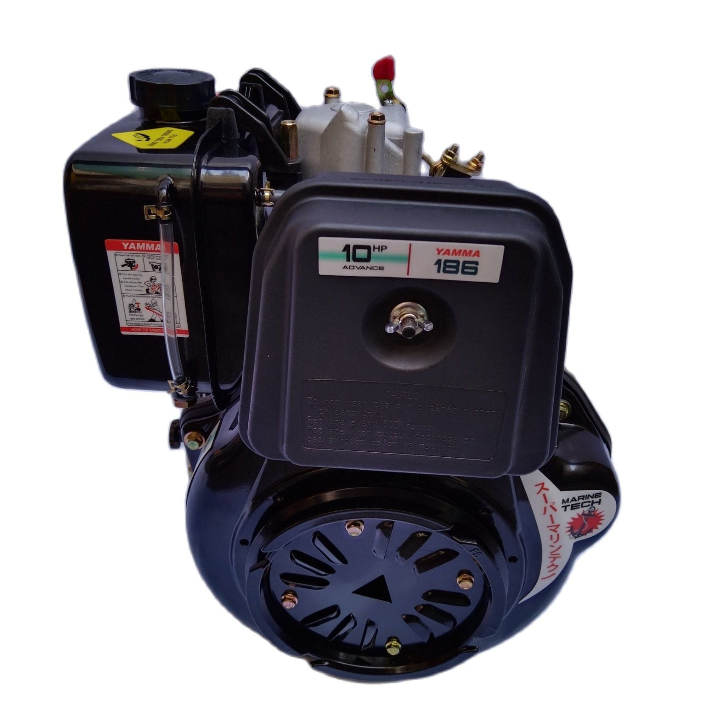 YAMMA YM186F-M Air Cooled Diesel Engine 10 HP ( Marine Pulley)