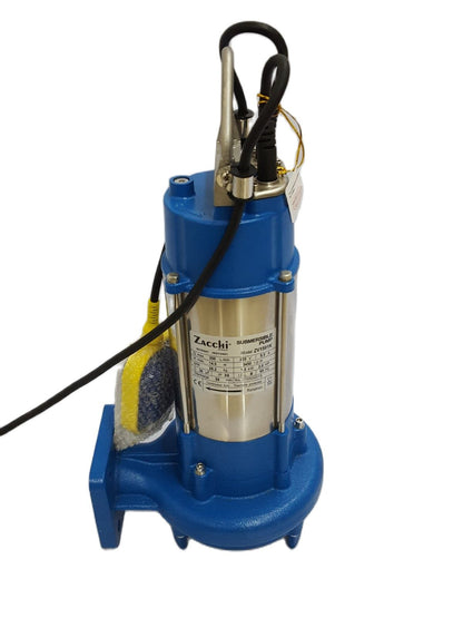 ZACCHI ITALY ZV1501K Submersible Sewage Pump 2 HP