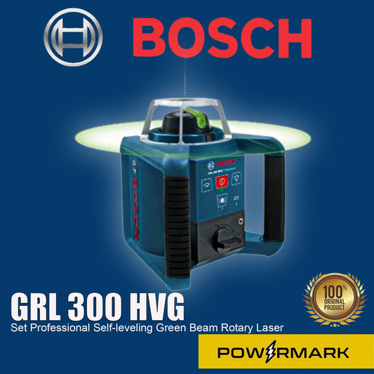 BOSCH GRL 300 HVG Set Professional Self-leveling Green Beam Rotary Laser