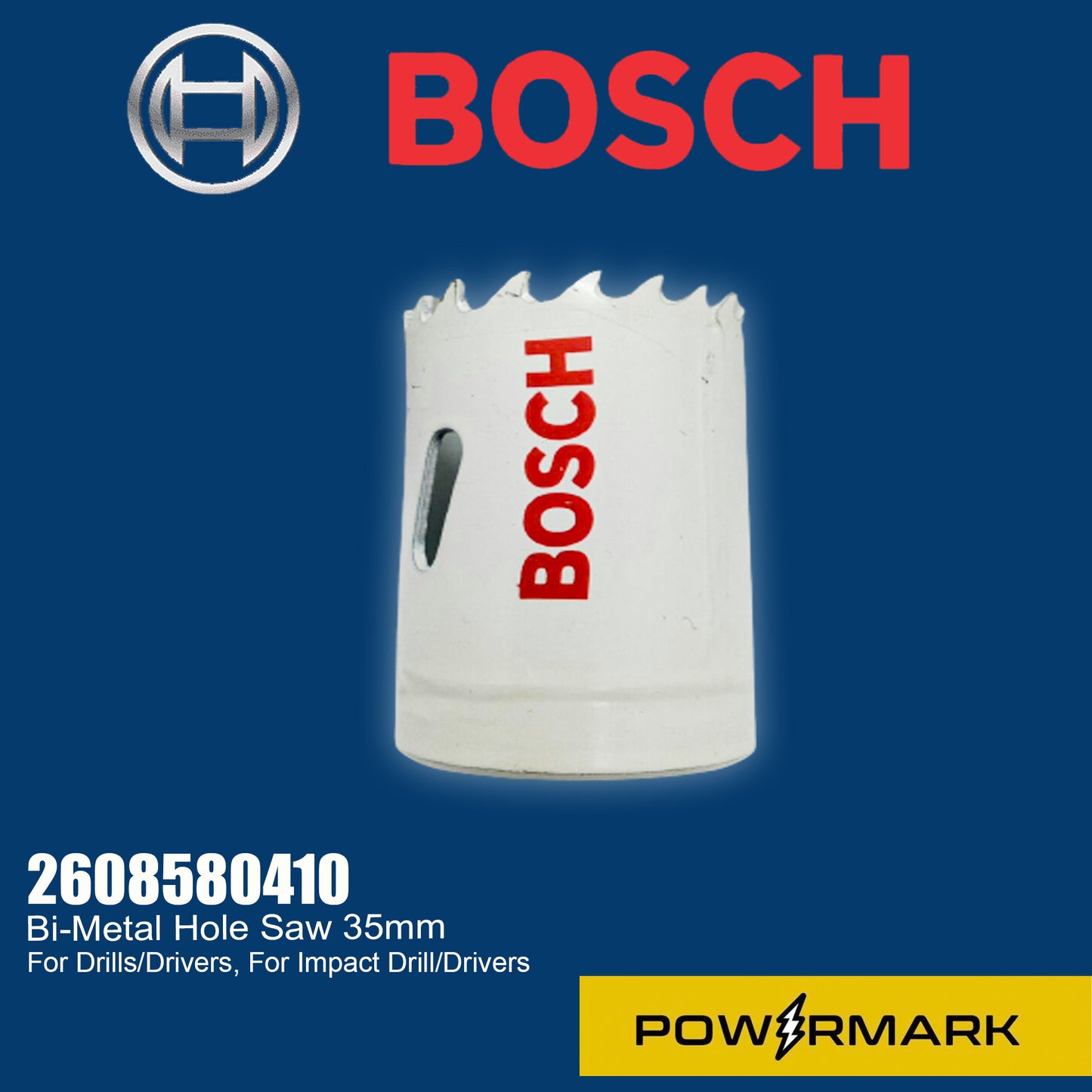 BOSCH 2608580410 Hole Saw BiM 35mm