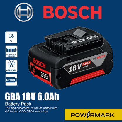 BOSCH GBA 18V 6.0Ah M-C Slide Pack Lithium Ion Battery