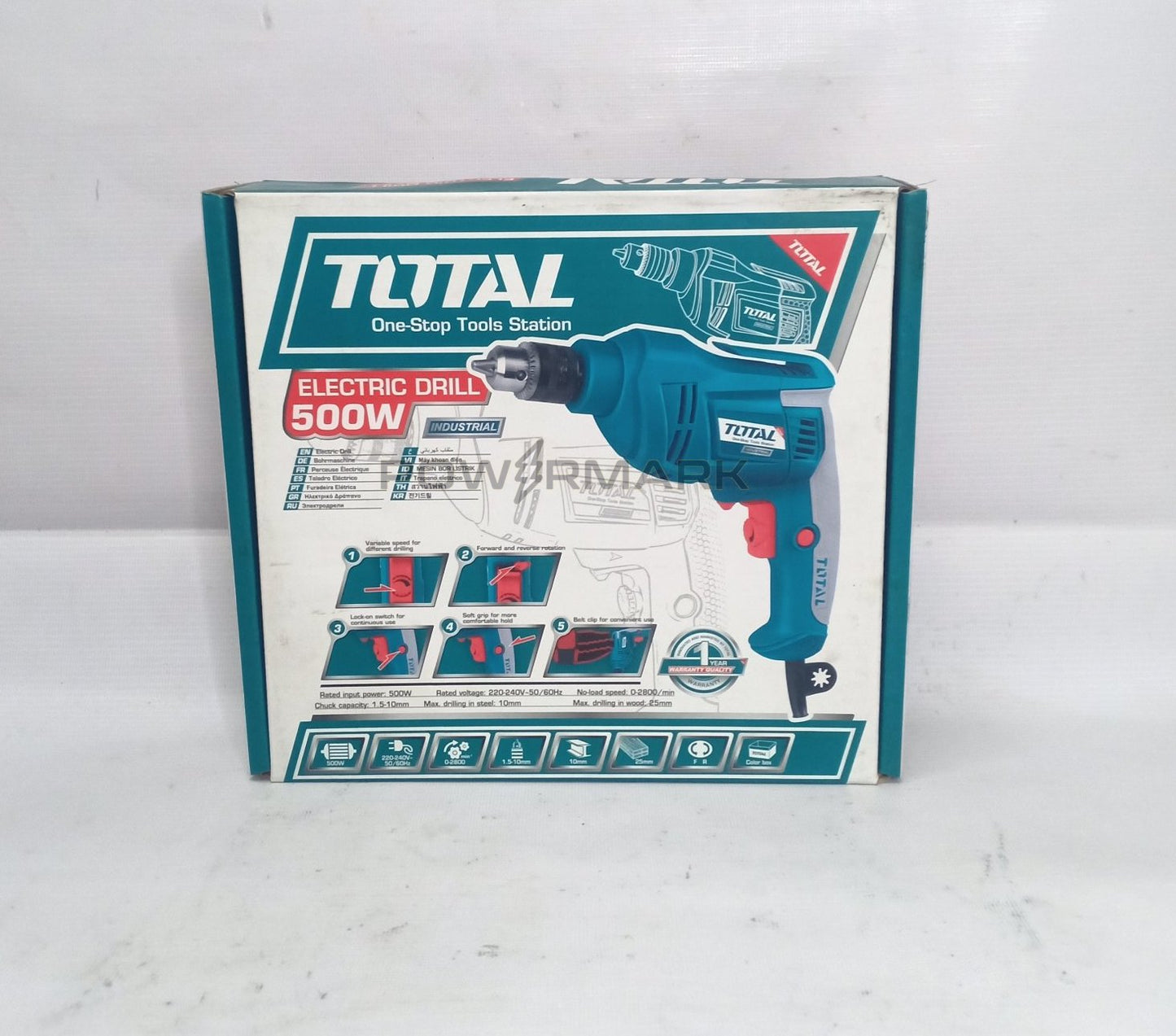 TOTAL TD205106 Electric Drill 500W