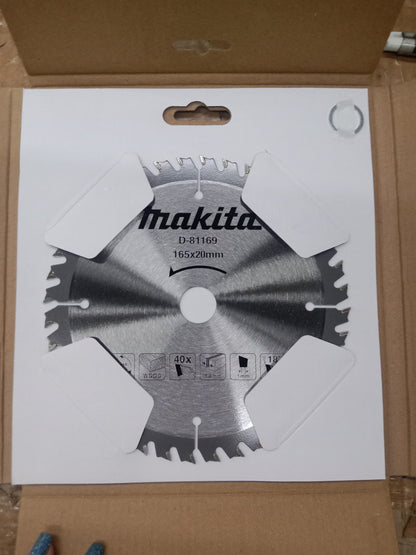 MAKITA D-81169 Circular Saw Blade for Wood 40T (new model)