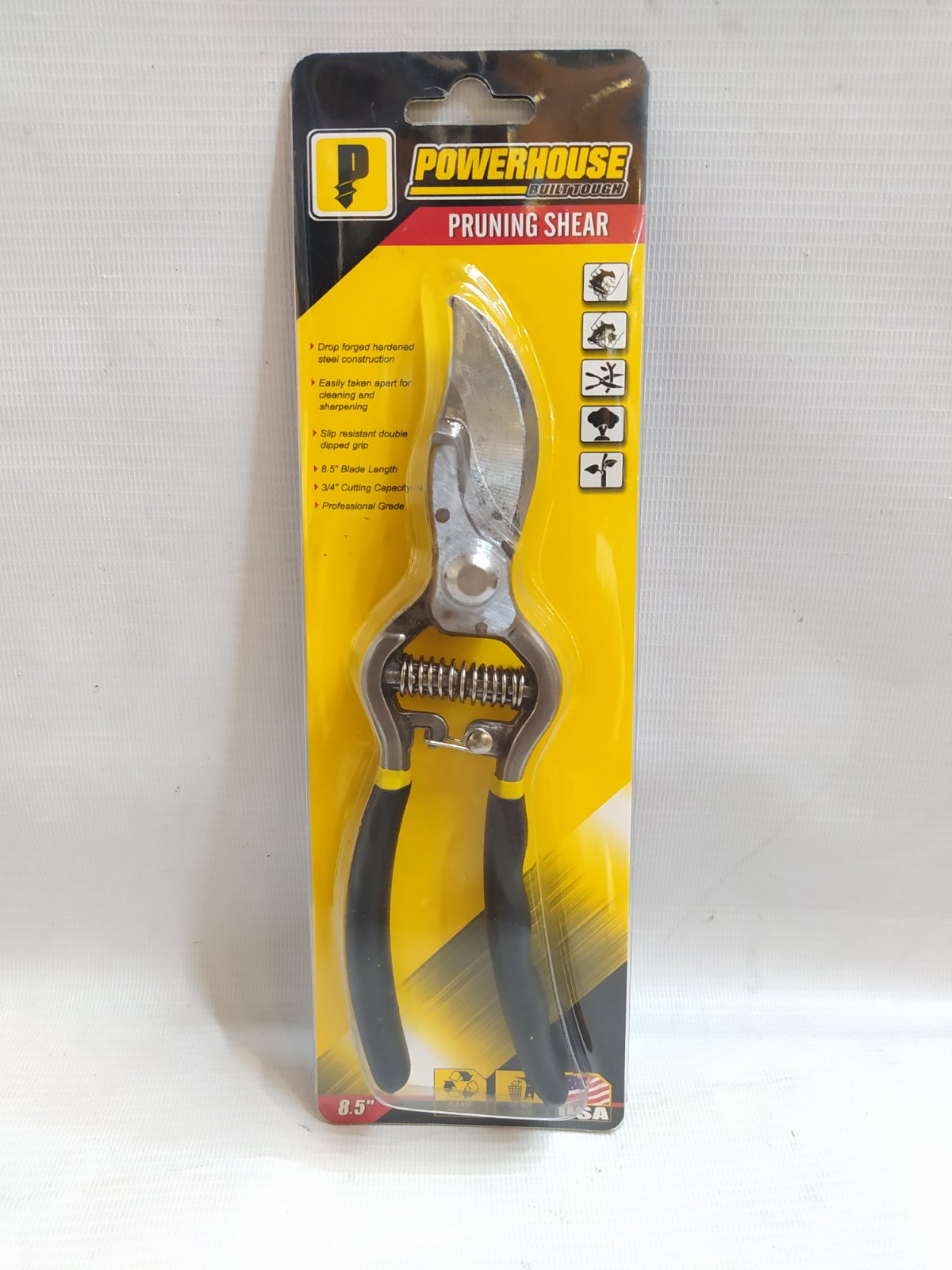 POWERHOUSE Pruning Shear 8.5"