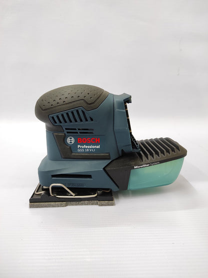 BOSCH GSS 18V-Li Cordless Orbital Sander (Solo Tool)