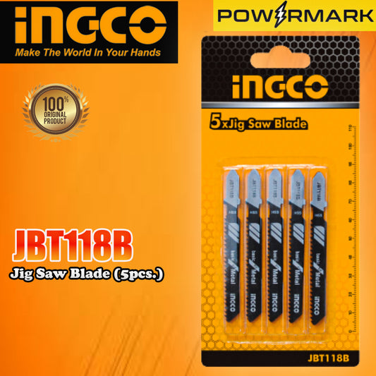 INGCO JBT118B Jig Saw Blade (5pcs.)