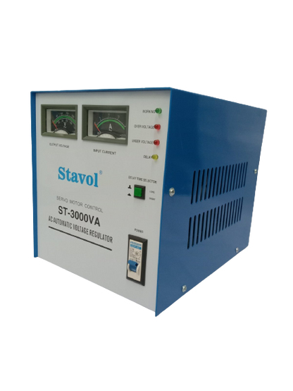 STAVOL ST-3000VA Automatic Voltage Regulator 3,000 VA AVR