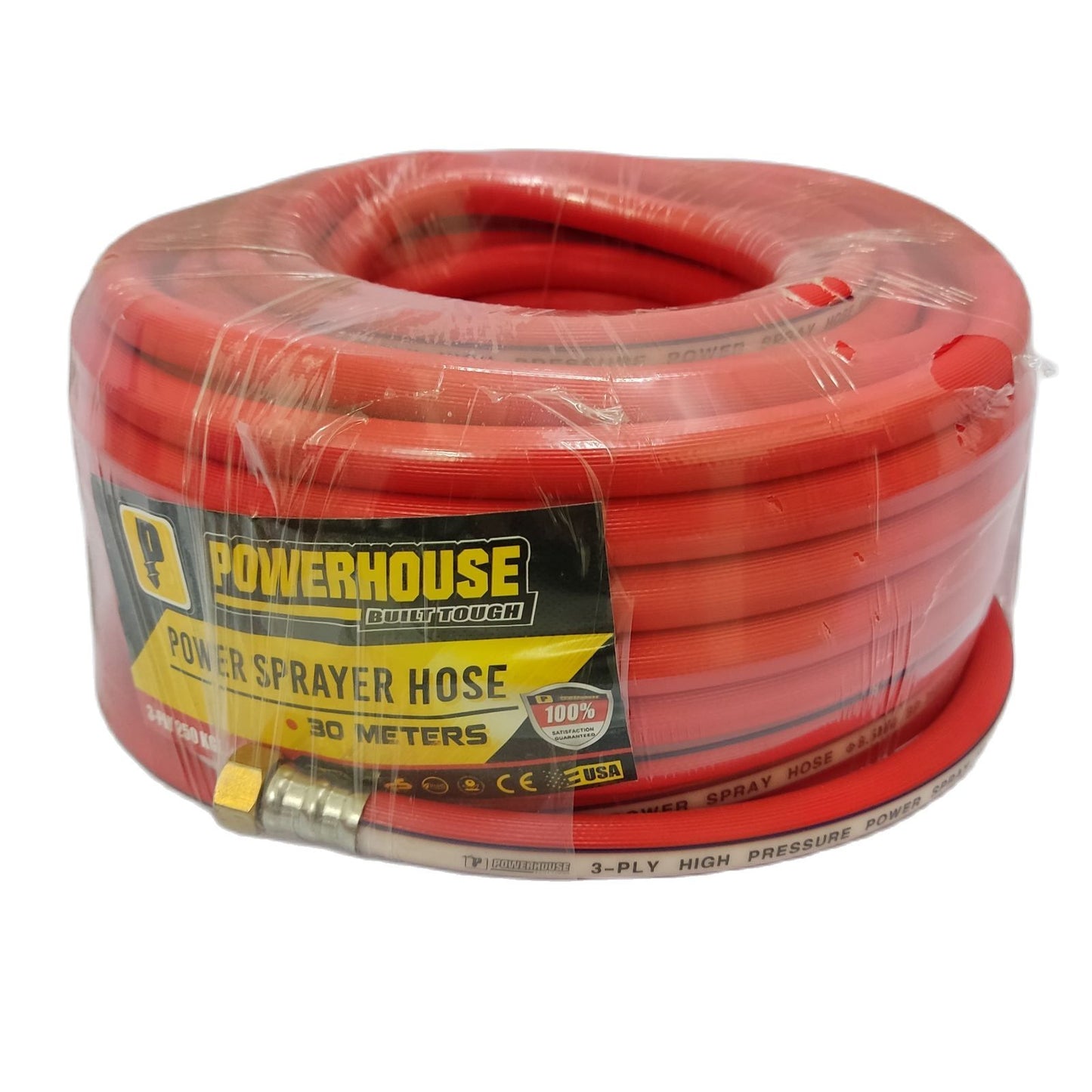 POWERHOUSE 3-PLY 250 KGF/CM2 Power Sprayer Hose 30 Meters