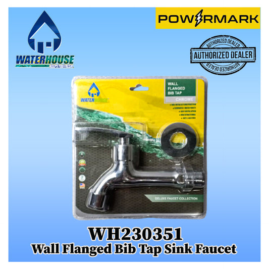 WATERHOUSE WH230351 Wall Flanged Bib Tap Sink Faucet