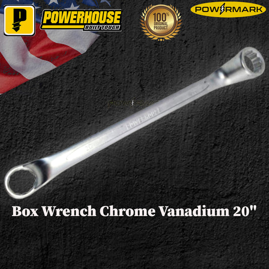 POWERHOUSE Box Wrench Chrome Vanadium 20"