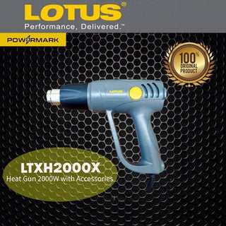LOTUS LTXH2000X Heat Gun 2000W with Accessories