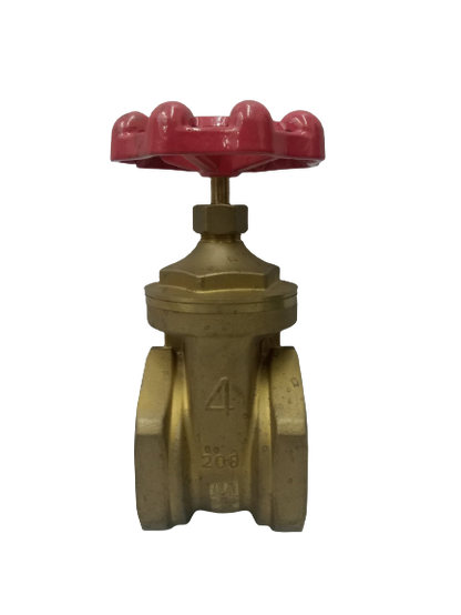 WATERHOUSE WH-BGV-4 Brass Gate Valve 4"