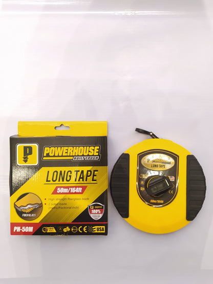 POWERHOUSE PH-50M Long Measuring Tape 50m/164ft