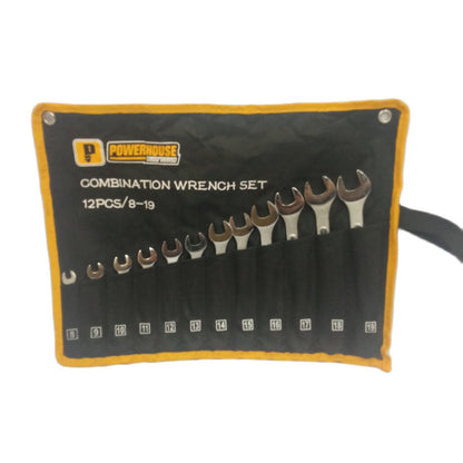 POWERHOUSE Combination Wrench Set (12pcs 8-19)