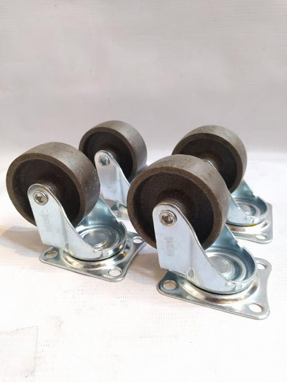 POWERHOUSE SG-65N Steel Caster Set (2 1/2)