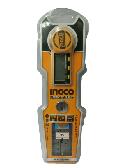 INGCO HDAR20701 Digital Angle Ruler (7")