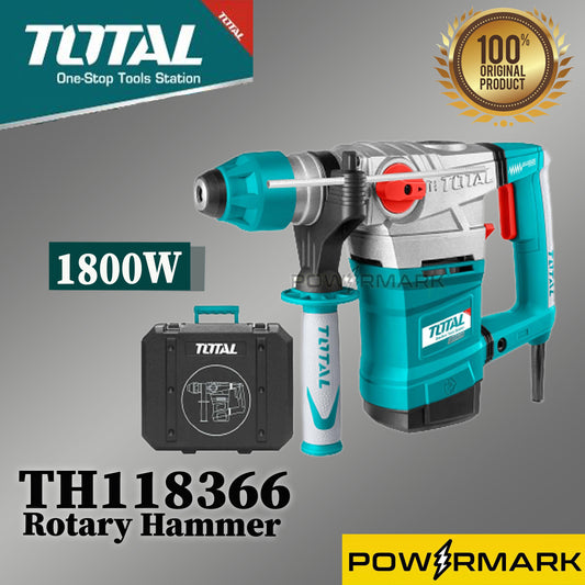 TOTAL TH118366 Rotary Hammer 1800W