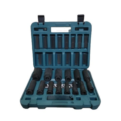 Makita Accessoires B-52308 Krachtdoppenset 14-delig Makita Accessoires B-52308 Krachtdoppenset 14-delig